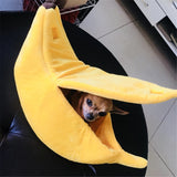 Banana Shape Pet Cat Bed House - Doggylovers