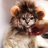 Funny Cute Pet Cat Costume Lion Mane Wig Cap Hat for Cat&Dog - Doggylovers